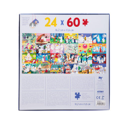 Moomin Puzzle Christmas Advent Calendar  2024 Martinex