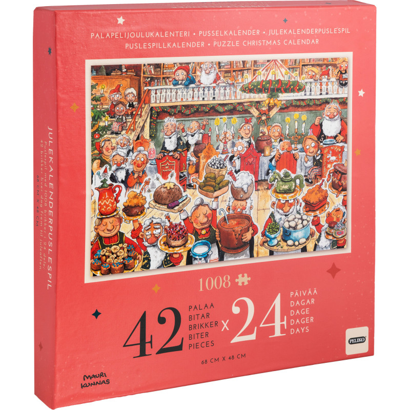 Mauri Kunnas Jigsaw Puzzle Advent Calendar 2024