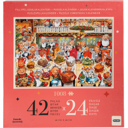 Mauri Kunnas Jigsaw Puzzle Advent Calendar 2024