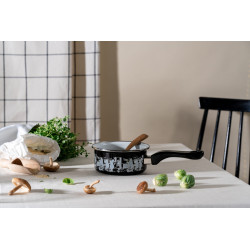 Moomin Enamel Saucepan Moomins in the Kitchen 1 L 