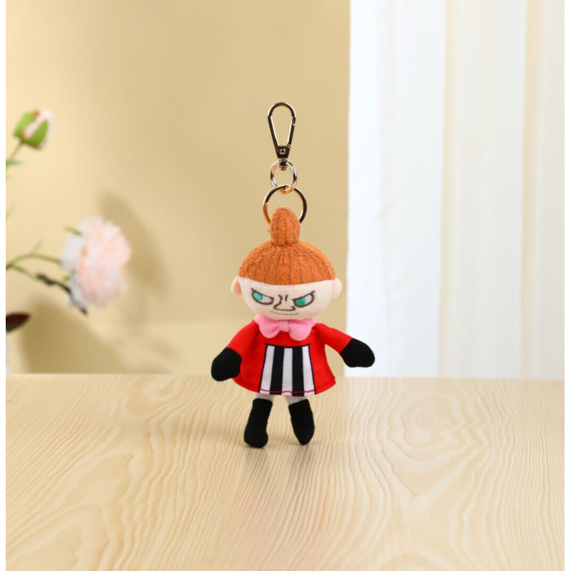 Moomin Keychain Soft Figure Little My Red Dress 10 cm