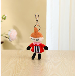 Moomin Keychain Soft Figure Little My Red Dress 10 cm