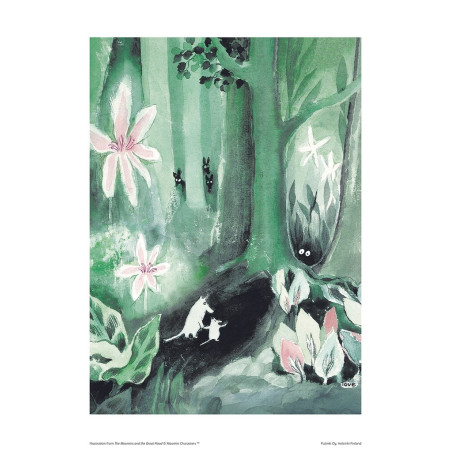 Moomin Poster 24 x 30 cm Great Flood