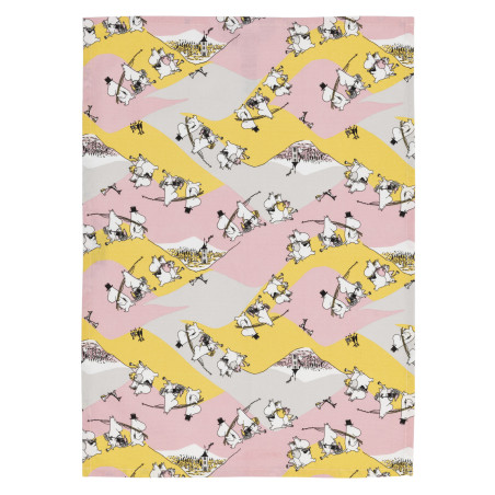 Moomin Kitchen Towel  50x70 cm Family Time GOTS