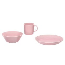 Teema Plate 21 cm Pink Ruusu Rose