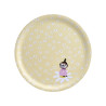 Moomin Flowers Birch Round Tray 25 cm  Muurla