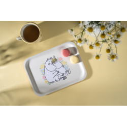 Moomin Tray Flowers 27 x 20 cm