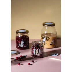 Moomin Berries Glass Jar with Lid 0.5 L Muurla
