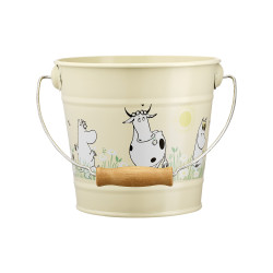 Moomin Bucket Meadow Yellow 2L Muurla