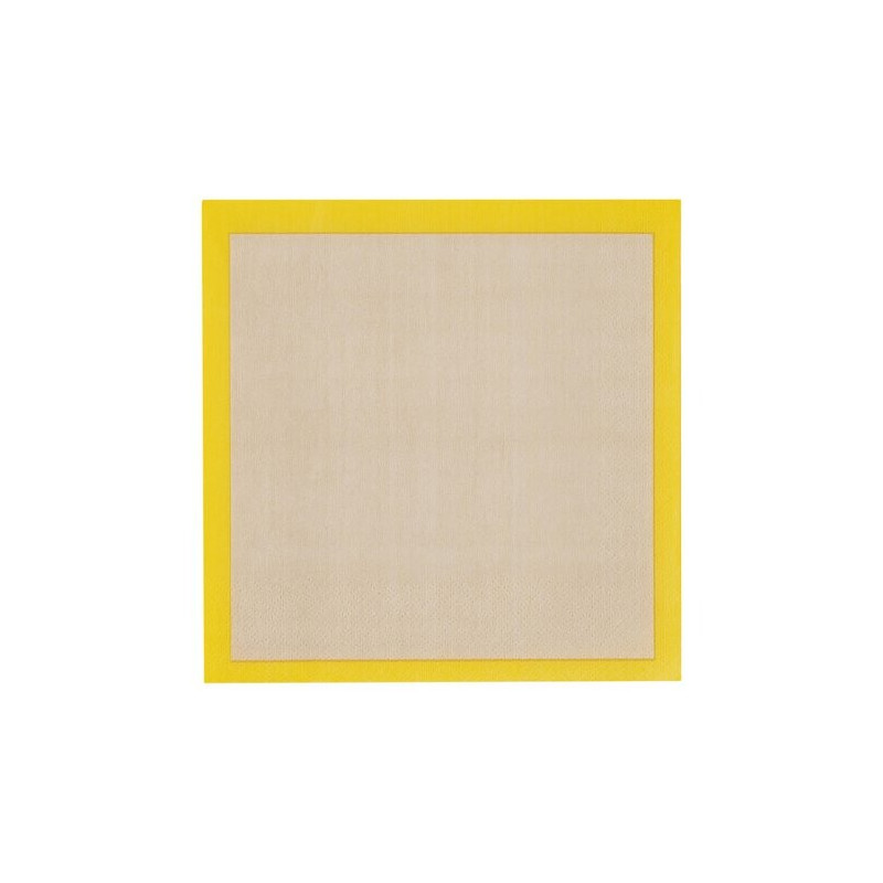 Iittala Play Napkins Beige Yellow 33 x 33 cm 20 pcs