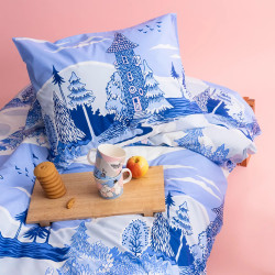 Moomin Duvet Cover Pillowcase Set 150 x 210 cm Home At Last