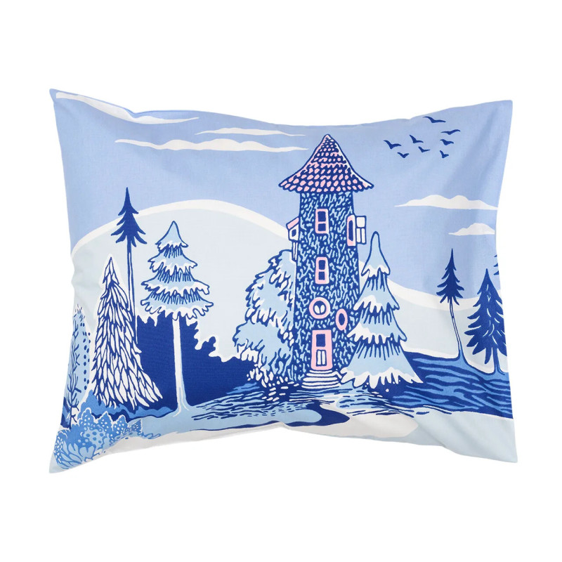 Moomin Pillowcase 50x60 cm Home At Last GOTS