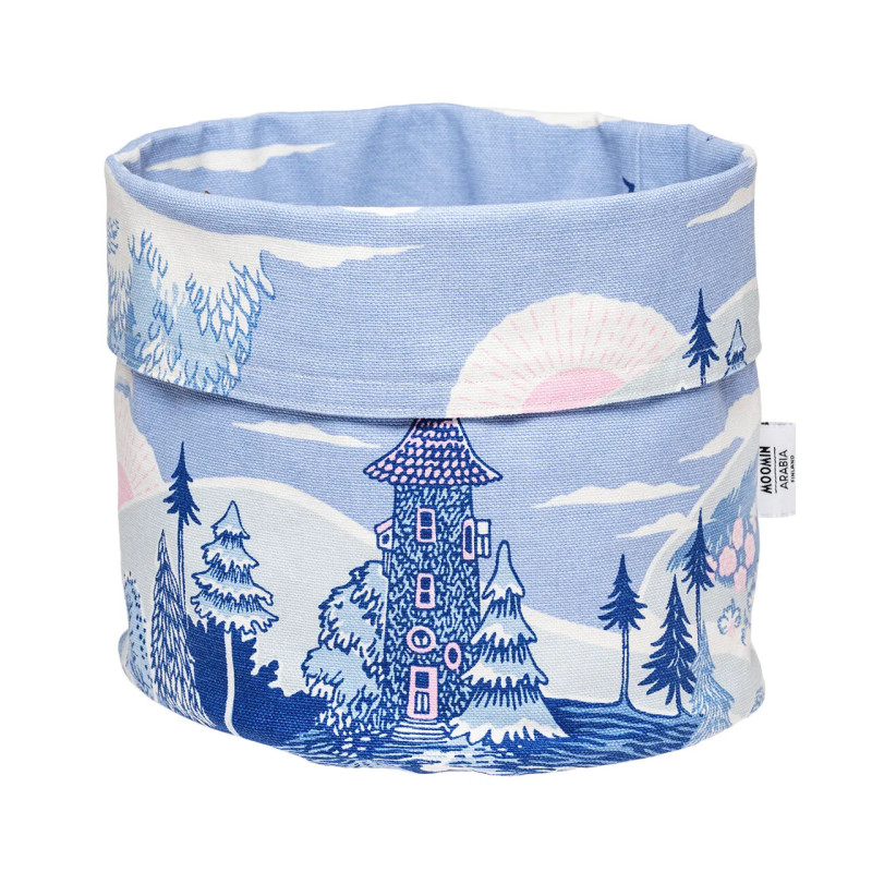 Moomin Storage Basket Home At Last 20 cm Arabia