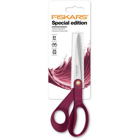 Fiskars Universal Scissors Special Edition Plum 21 cm