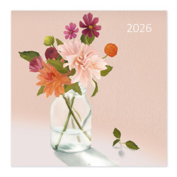 Henna Adel 2026 Wall Calendar Putinki 20 x 20 cm