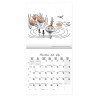 Moomin 2026 Wall Calendar Putinki 30 x 30 cm