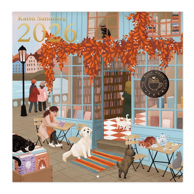 Kaisu Sandberg 2026 Wall Calendar Putinki 30 x 30 cm