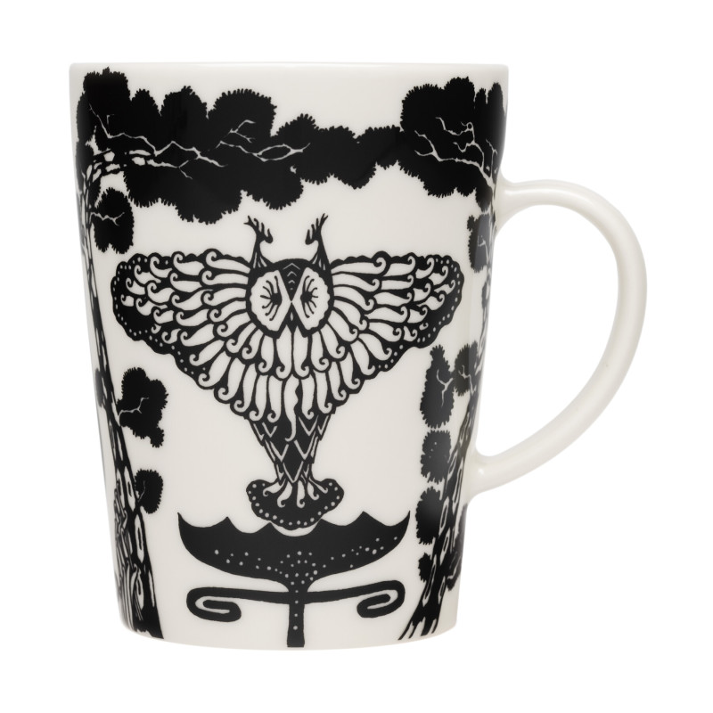 Iittala Taika Mug 0.4 L Dream Black and White
