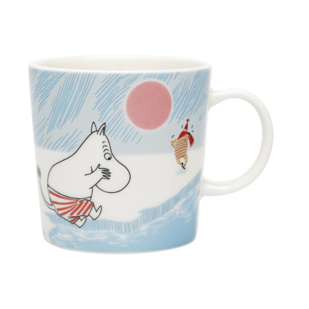 Moomin Seasonal Mug Ice Swimming Winter 2025 0.3 L Arabia