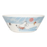 Moomin Seasonal Bowl 15 cm Ice Swimming Winter 2025 0.3 L Arabia