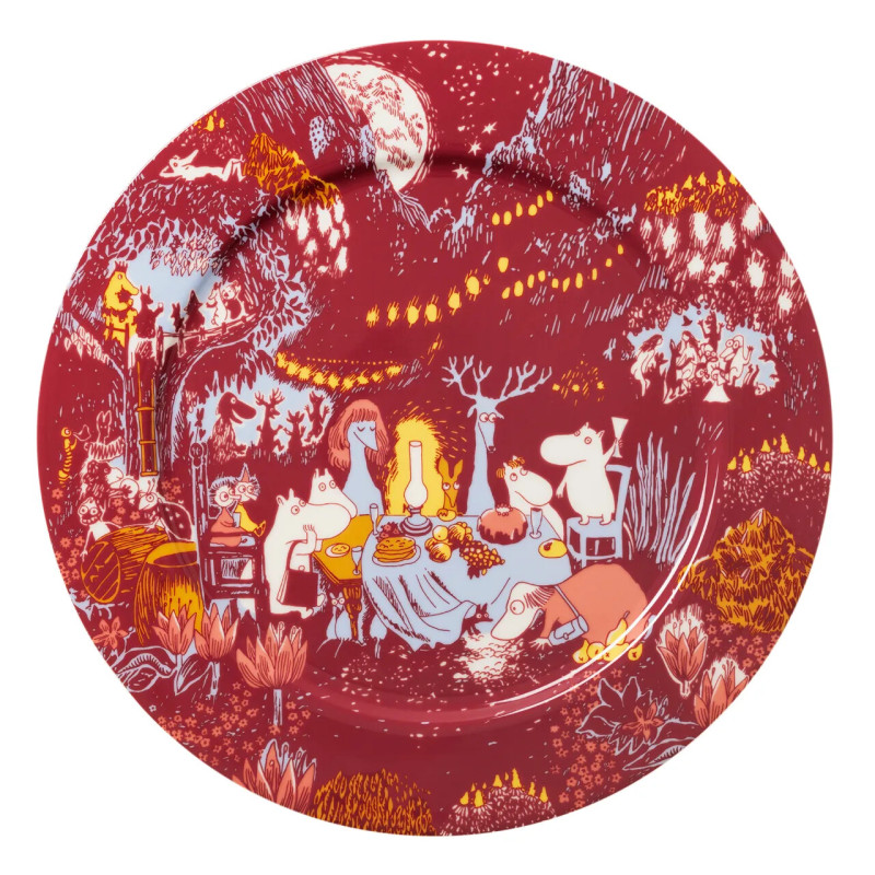 Moomin Serving Plate 30 cm Festive Moments