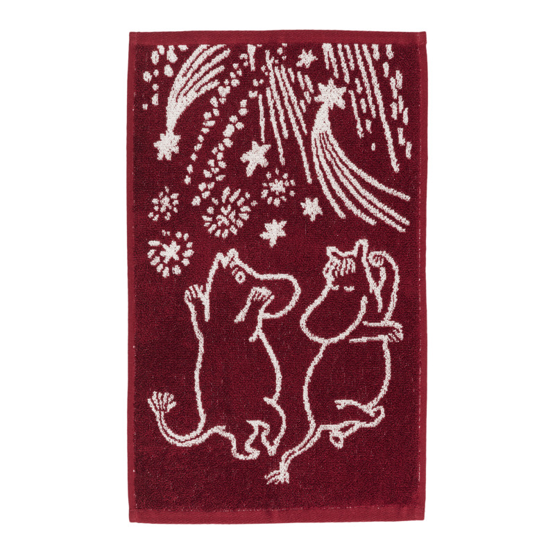 Moomin Hand Towel Festive Moments 30 x 50 cm GOTS 2025