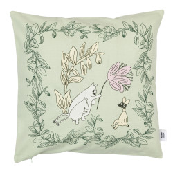 Moomin Decorative Pillowcase Green Arabia 50 x 50 cm
