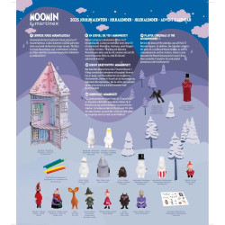 Moomin Christmas Advent Calendar with Toys 2025 Martinex