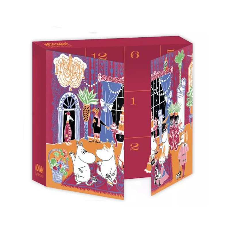 Moomin Christmas Advent Calendar with Socks size 42-46 Martinex