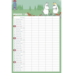 Moomin 2026 Family Calendar Anglonordic 23 x 34 cm