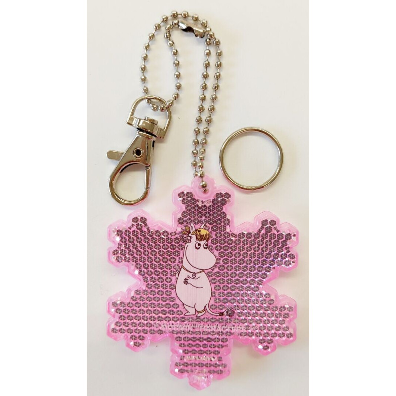 Moomin Reflector Snorkmaiden Pink Snowflake
