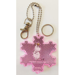 Moomin Reflector Snorkmaiden Pink Snowflake
