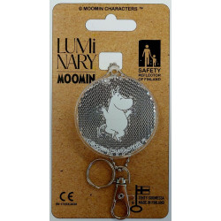 Moomin Reflector Moomintroll Round Clear