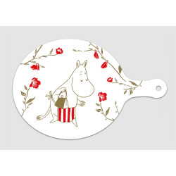 Moomin Cutting Board with Handle Moomin Tea Time 42 x 28 cm