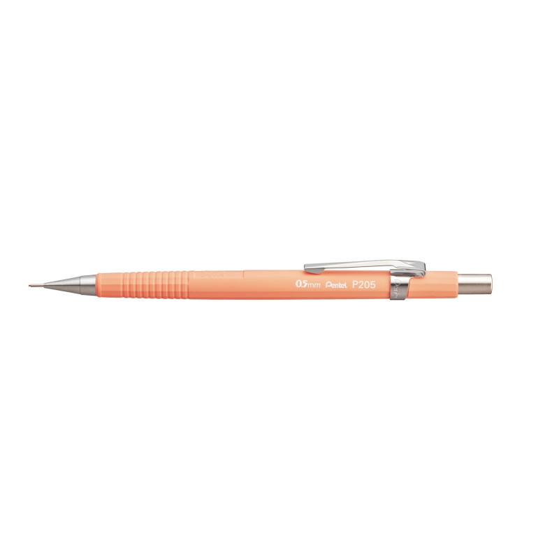 Pentel P205-97F Sharp Automatic Mechanical Drafting Pencil Pastel Orange 0.5 mm Japan