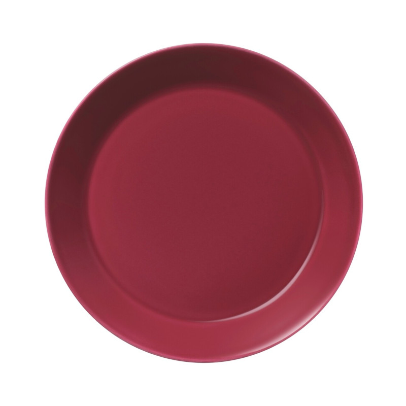 Teema Plate 21 cm Cherry Red Kirsikka