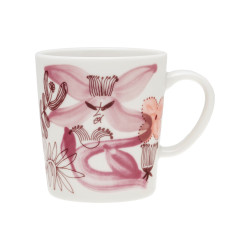 Arabia Beloved Patterns Mug Pink Ribbon 0.3 L