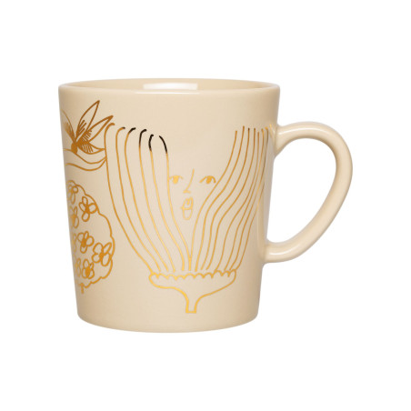 Arabia Puutarhurit Gardeners Sand and Gold Mug 0.3 L
