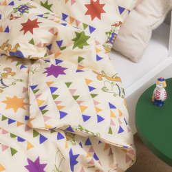 Moomin Duvet Cover Pillowcase Set Circus 150 x 210 cm
