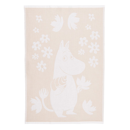 Moomin Kitchen Towel  45 x 65  cm Moomintroll Beige