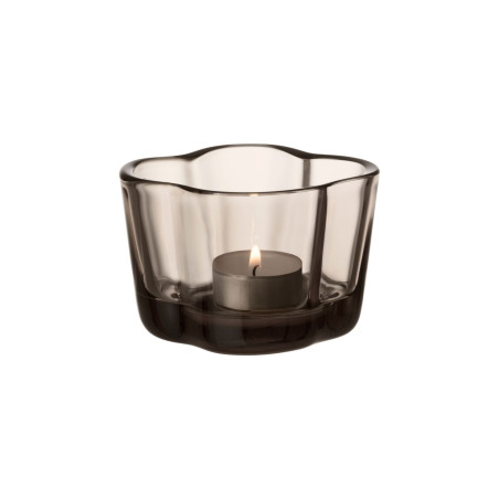 IIttala Alvar Aalto Tealight Candle Holder 60mm Linen