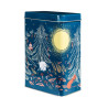 Moomin Primeval Forest Coffee Tin Box Blue Martinex
