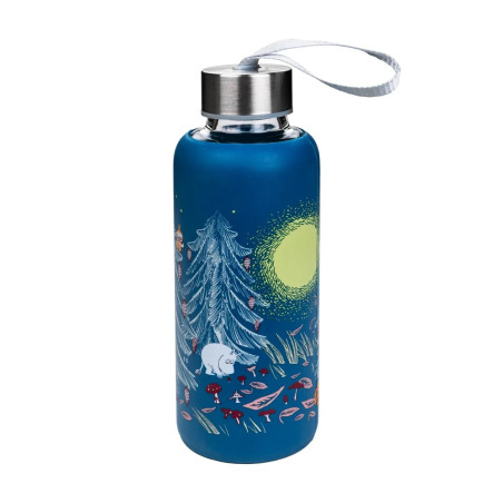 Moomin Primeval Forest Glass Water Bottle Martinex