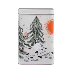 Moomin Primeval Forest Coffee Tin Box L Martinex