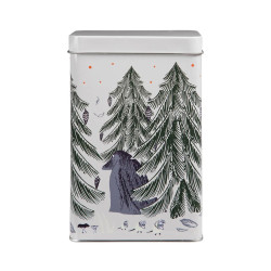 Moomin Primeval Forest Coffee Tin Box L Martinex