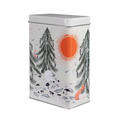 Moomin Primeval Forest Coffee Tin Box L Martinex