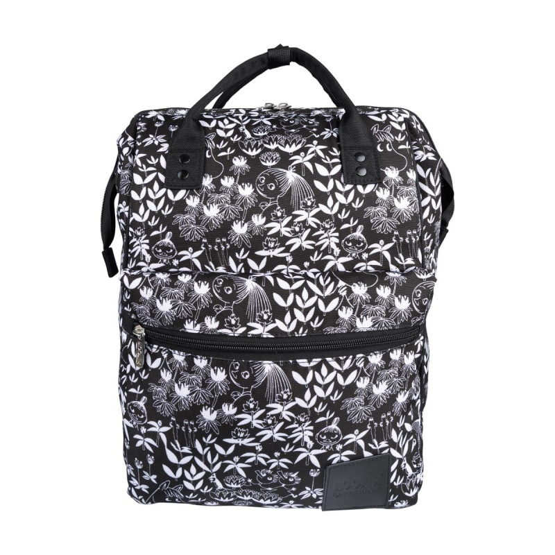 Moomin Samu Backpack Primrose Black White Martinex