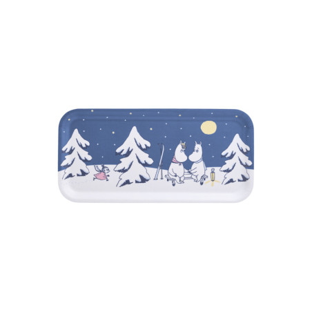Moomin Tray Starry Night 27 x 13 cm Muurla