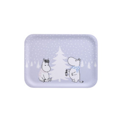 Moomin Tray Snowfall 27 x 20 cm Muurla