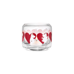 Moomin Candle Holder Heart 8 cm Muurla